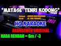 Matase Tenri Kodong Nada Rendah HQ Lagu Bugis Karaoke Keyboard Korg Pa1000