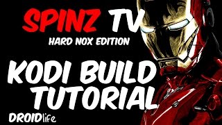 Spinz TV Hard Nox - Awesome Kodi Build - How to install Kodi build tutorial