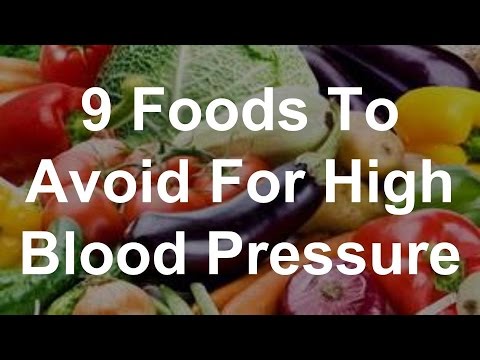 9 Foods To Avoid For High Blood Pressure 9 Foods To Avoid For High Blood Pressure
