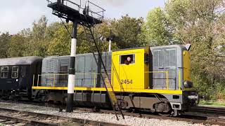 Ex. NS 2454 “Niels” - Stoomtreindagen 2023 ZLSM | Simpelveld / Rangeerbewegingen