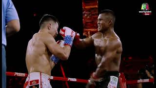 Buakaw 🇹🇭 vs. Han Wenbao 🇨🇳 Full Fight Highlights  | บัวขาว vs ฮั่น เหวินเปา คิกบ็อกซิ่ง