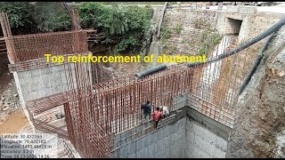 Top reinforcement of abutment by @civilsuneel in Telugu language