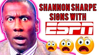 Shannon Sharpe SIGNS with ESPN ‼️🤯 | SKIP BAYLESS | UNDISPUTED | FOX | FS1