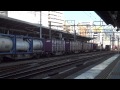 【hd】ef66 105 貨物列車 1094レ ef66 100番台前期型 名古屋駅 貨物専用線