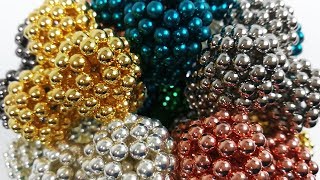 playing with 10000 mini magnetic balls
