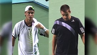 楽天 OPEN 2009 準決勝 レイトン・ヒューイット VS ミハイル・ユージニー