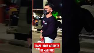 virat kohli arrive in nagpur, team india arrive in nagpur #viralshorts #youtubeshorts #trending