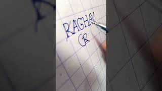 Raghav name logo 😍😍😍😍😍 #art #artdrawing #youtubeshorts