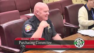 Purchasing Committee - October 15, 2024