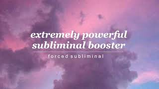 EXTREMELY POWERFUL FORCED SUBLIMINAL BOOSTER→get instant results (rain subliminals reupload)