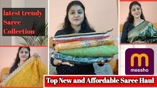 Meesho Wedding wear Saree Haul 😍 / Affordable Saree Collection #saree #meesho @mayakalasare21