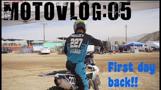 First Day Back Training For Outdoors (MotoVlog:05)