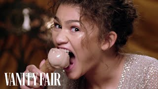 Zendaya Eats Ice Cream With Her Teeth | Secret Talent Theatre | Vanity Fair