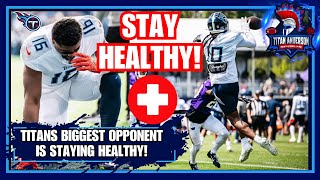 HEALTH is the TENNESSEE TITANS Biggest Opponent in 2023. Treylon Burks & Will Levis INJURED! + D-HOP