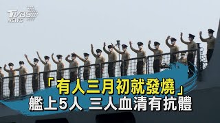 【TVBS新聞精華】 20200420 「有人三月初就發燒」　艦上5人　三人血清有抗體