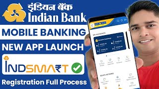 Indian Bank New Mobile Banking App Launch || Indian Bank Mobile Banking Activate hindi