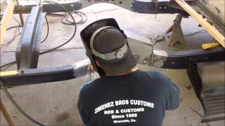 JIMENEZ BROS CUSTOMS / HOW TO INSTALL 2 LINK suspension part 1