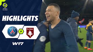 PARIS SAINT-GERMAIN - FC METZ (3 - 1) - Highlights - (PSG - FCM) / 2023-2024