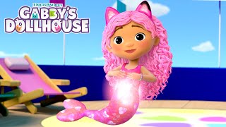 Gabby Becomes A Mermaid & Goes To Mermaid-Lantis! |  Episode | GABBY'S DOLLHOUSE