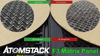 Amazing Accessory For Laser Engraver- ATOMSTACK F3 Matrix Cutting Panel 460x425mm