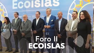 El Foro Ecoislas inaugura su segunda edición con una apuesta por la economía azul