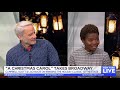 a christmas carol takes broadway new york live tv