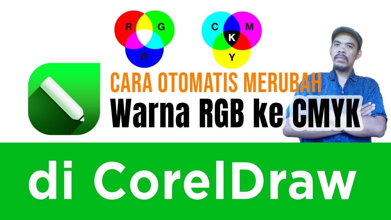 Merubah Warna RGB Otomatis Ke CMYK Di CorelDraw - YouTube