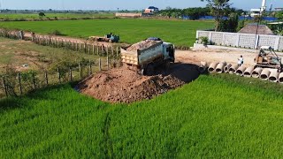 Start new Project! Power machinery, dump trucks & dozer to fill up in this!