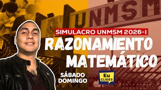 🔥 SOLUCIONARIO SIMULACRO SAN MARCOS 2026 1 🔢 RAZONAMIENTO MATEMÁTICO UNMSM 🤜 ÁREAS A B C D E