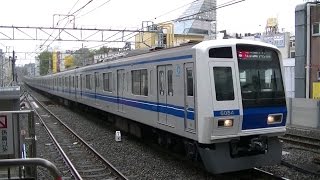 西武6050系6154F30M急行武蔵小杉行き 東横線自由が丘駅入線