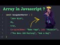 Javascript Arrays Complete Details ✅ #javascript #javascript_tutorial #learnjavascript