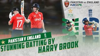 Harry Brook Scores Stunning Maiden Fifty | Pakistan vs England | 3rd T20I 2022 | PCB | MU2T