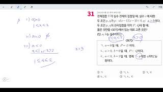 [31번] 창규야201506전체집합가 고2 6월 나형 16번