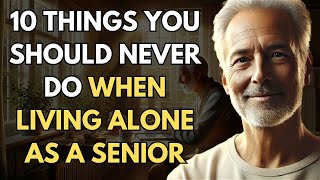 10 Things You Should Never Do When Living Alone as a Senior