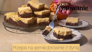 Przepis na sernikobrownie z dynią