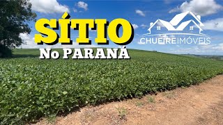 EXCELENTE SÍTIO NO PARANÁ COM PLANTIO DE SOJA E CASA