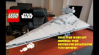 LEGO Star Wars UCS Imperial Star Destroyer Devastator 75252 Review!