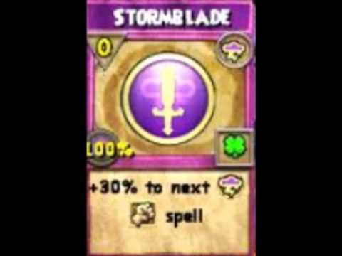 Wizard101 All Storm Spells Youtube