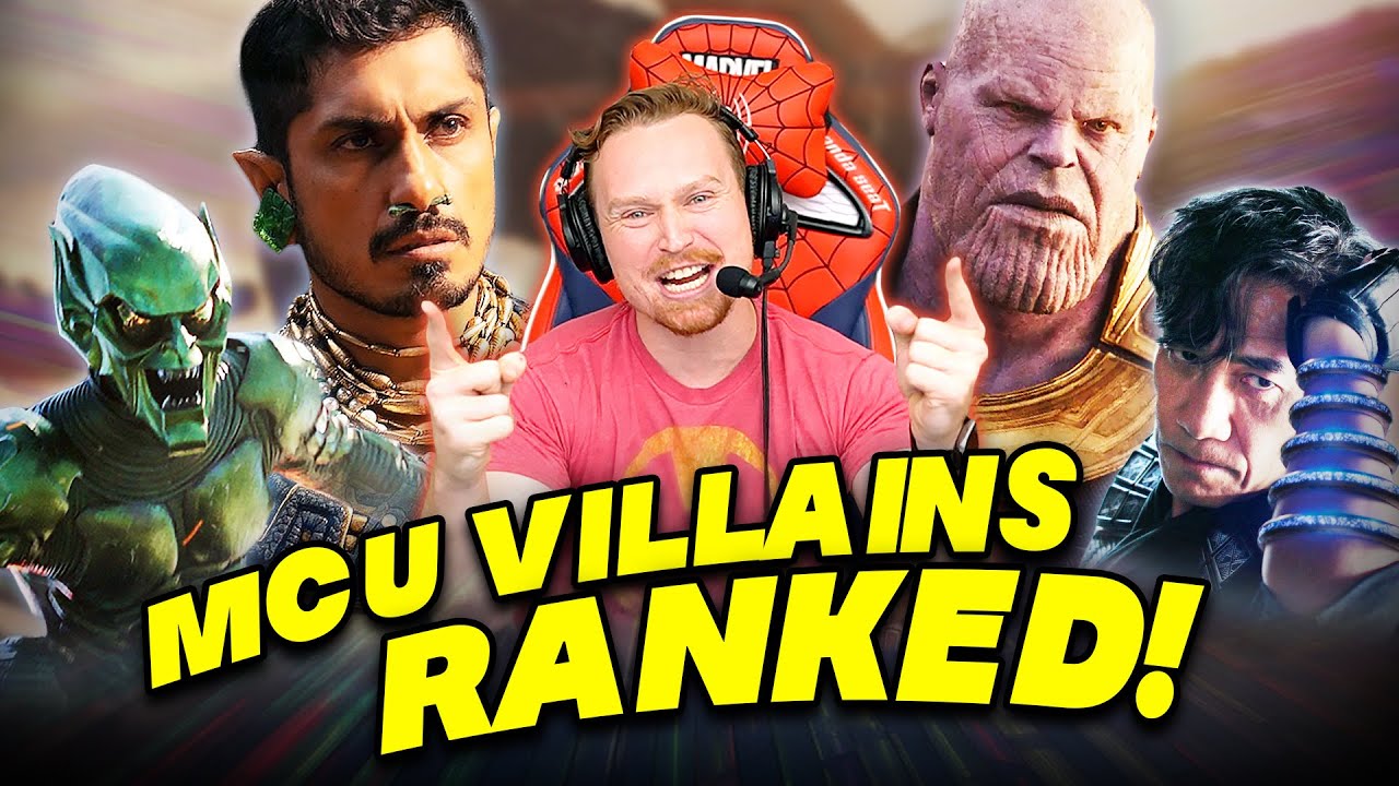 All MCU VILLAINS RANKED From Worst To Best! (Namor Included | Marvel ...