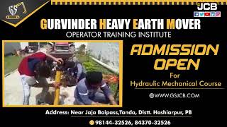 Hydraulic Mechanical Course | Gurvinder Heavy Earth Mover Operator Training Institute Tanda Punjab