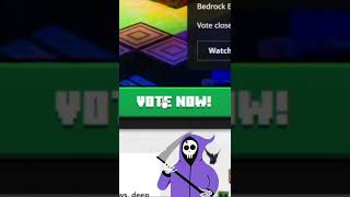 Voting for Minecraft Mob Vote 2022 through the Minecraft Launcher | #MinecraftLive #Shorts #TeamTuff