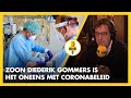 Zoon DIEDERIK GOMMERS tegen coronabeleid: 'PAP, het kan toch NIET WAAR ZIJN?' | The Friday Move