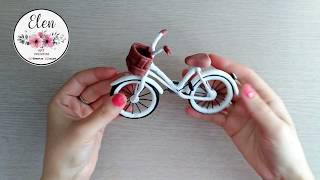 Como hacer una Bicicleta en porcelana fría!! -ElenArt-