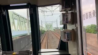 [前面展望]JR常磐緩行線天王台駅から取手駅