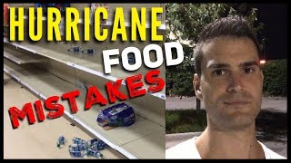 How to Prepare for a Hurricane Food Prep