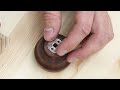 making a black walnut pepper grinder