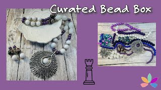 Curated Bead Box Regal Royal unboxing and design!