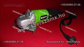 Straus Kétkezes Sarokcsiszoló Flex 125mm 1200W Fleksz Sarok Csiszoló ÚJ