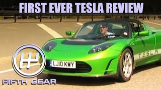 First Ever Tesla Review | Fifth Gear Classic