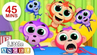 Five Little Monkeys | Humpty Dumpty, Itsy Bitsy Spider | Kids Songs & Nursery Rhymes by Little Angel
